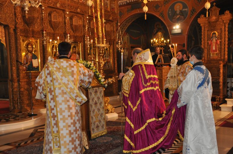 Οἱ Α΄ χαιρετισμοί στόν Ἱερό Μητροπολιτικό Ναό